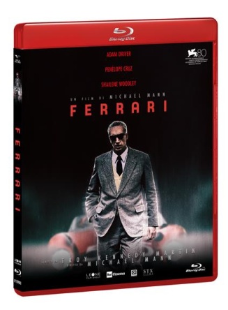 Locandina italiana DVD e BLU RAY Ferrari 